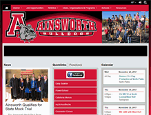 Tablet Screenshot of ainsworthschools.org